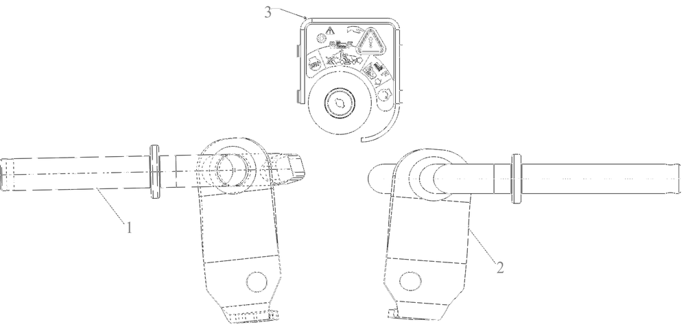Front Axleandswitch Diagram and Parts List for 13AC77SY000 2022 Yard Machines Lawn Tractor